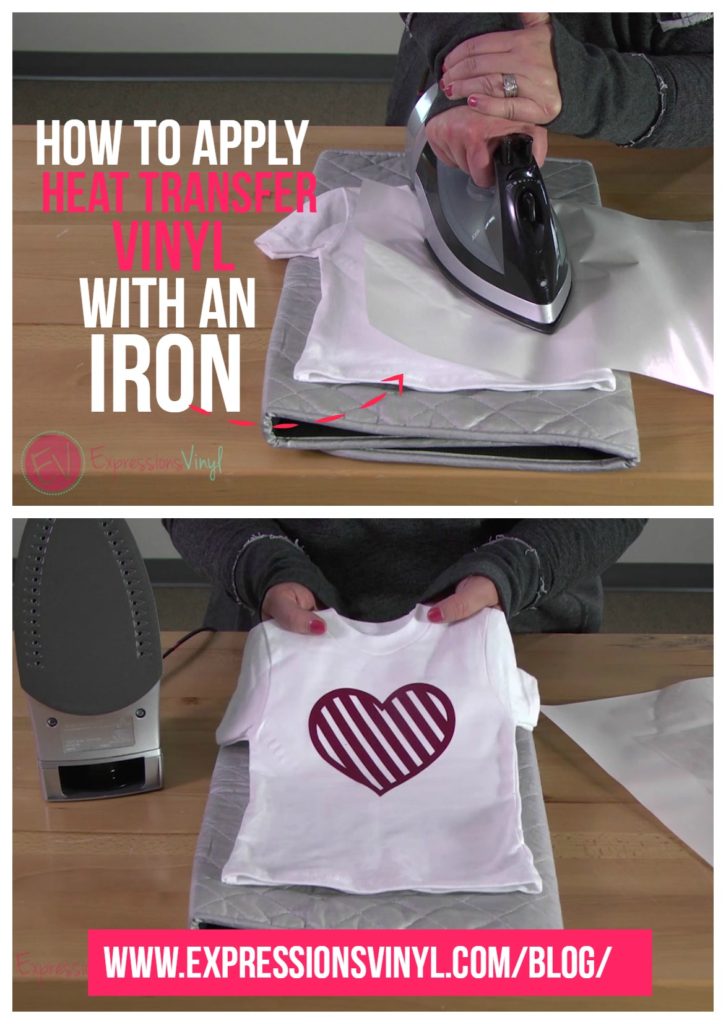 Heating Up: Using An Iron To Apply Heat Transfer Vinyl